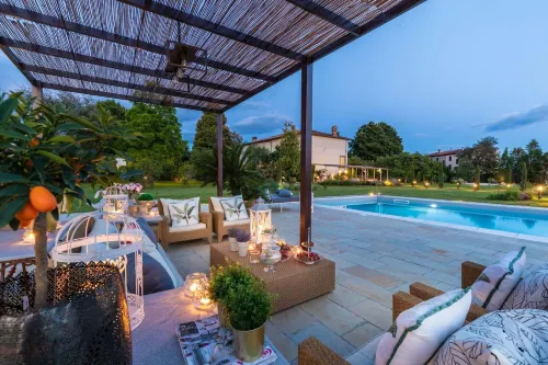 Villa Hugo in Lucca with 5 Bedrooms and 6 Bathrooms