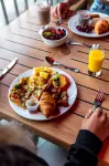 Auberge du Lac Taureau - Frühstück