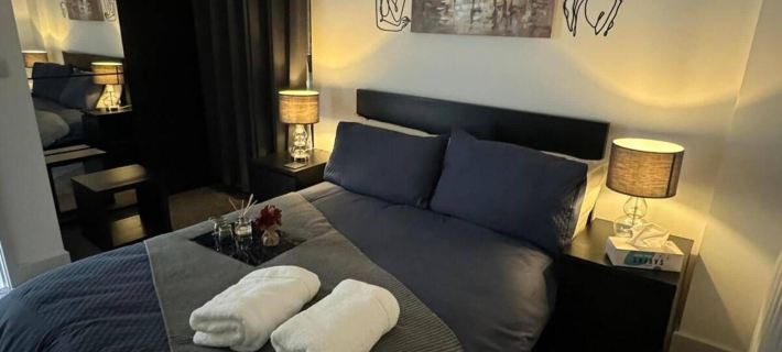 1 Bed-sleeps 4-town Centre-10 min to Ascot- Pets Hotels in Bracknell