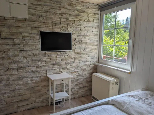 Vacation home with outdoor sauna in the Thuringian Forest Hotels in Schleusegrund