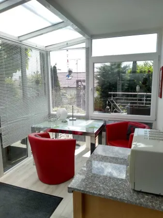 Modern bright apartment on Lake Constance Meersburg lake and mountain view vacation, dog