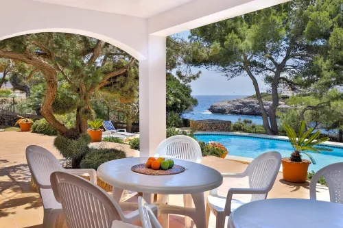 Egos 89 Holiday Home for 10 People, Seafront Position with Direct Beach Access.