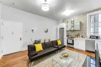 Charming 3-bedroom apartment in brilliant New York with WiFi, AC