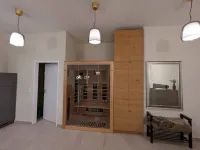 Luxurious vacation apartment with infrared cabin