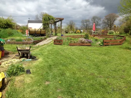 Cosy vintage American caravan Отели в г. Тонтон Дин Дистрикт