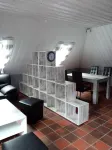 Lovingly furnished apartment is looking forward to young and old guests.