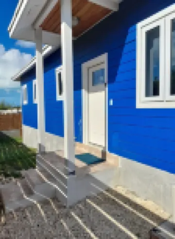 Beach Access House. with Beach Supplies.