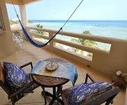 Penthouse-Balcony w Hammock, Direct Ocean View, Half Moon Bay, Akumal