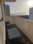 Luxury apartment with sea view, 5 minutes walk from the beach! With air conditioning