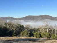 A two-bedroom mountain cabin with a priceless view