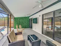 Mad Beach Bungalow w/ Heated Pool - 4 Mins to Madeira Beach
