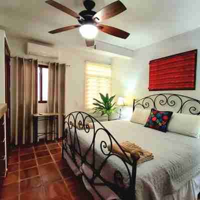 Sunsets + Ocean View Condo with WiFi, A/C, RoofTop, steps to Malecon and Beach Rooms