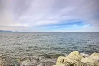 淤岸遲暮的費爾大略綠洲，帶有火坑，燒烤架！ - 海滩