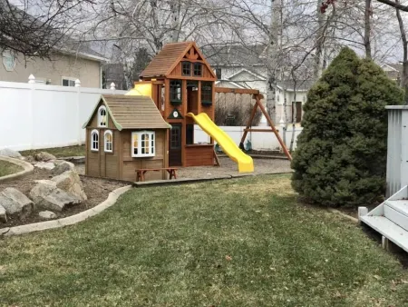Family Favorite with Indoor Basketball Court