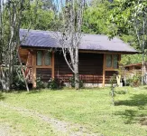 Rustic cabins Pucón Pellín, rustic style, fully equipped.