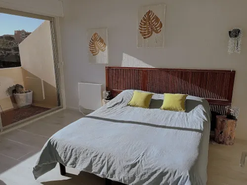 Seafront apartment near Collioure on the Côte Vermeille