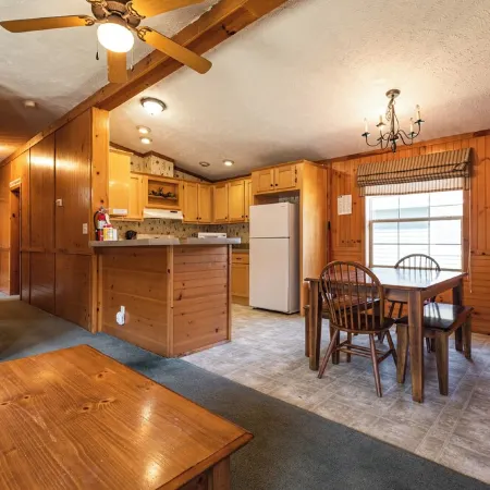 The Deer Cabin at the Riviera Resort in Neillsville, Wisconsin!
