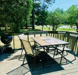 Cozy 1950s Cottage on Range Line Lake – Private Waterfront on Three Lakes Chain