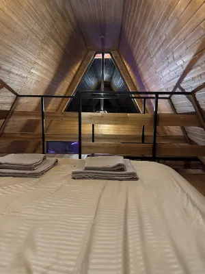 cozy winter cottage in picturesqueue Gudauri with WiFi, near ski slopes Hotel in zona Georgia-Russia Friendship Monument