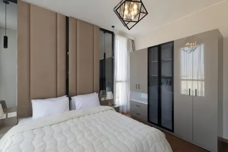 2-bedroom apartment in aeon towers-6th october with AC, WiFi 703 Отели рядом с достопримечательностью «Миср Юниверсити фор Сайенс & Текнолоджи»