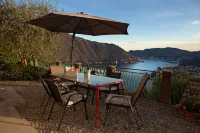 Apartment with fireplace and private terrace overlooking the beautiful panorama