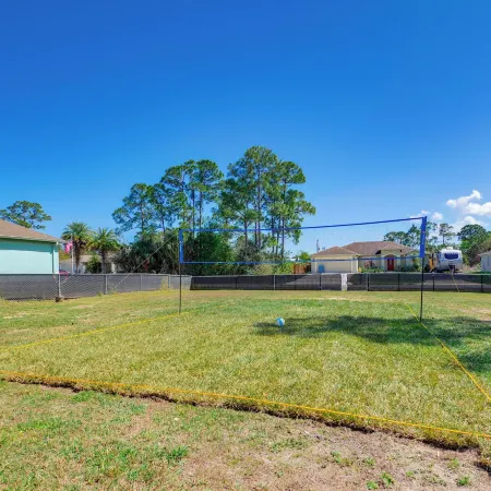 Palm Bay Family Retreat w/ Game Room & Fire Pit