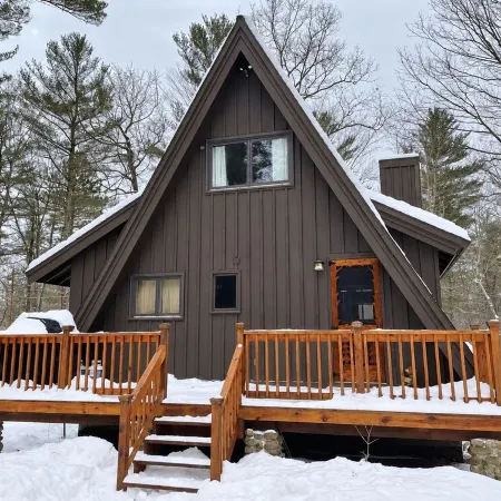 Adirondack Pine Frame - Ski/Cozy/Mountain Retreat