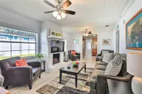 Chic Home w/ Fire Pit & Patio, Walk to Lake! - 3-Star