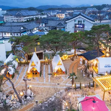 Gyeongju Bulguksa Hanok Farm Stay Отели рядом с достопримечательностью «Храм Голгулса»