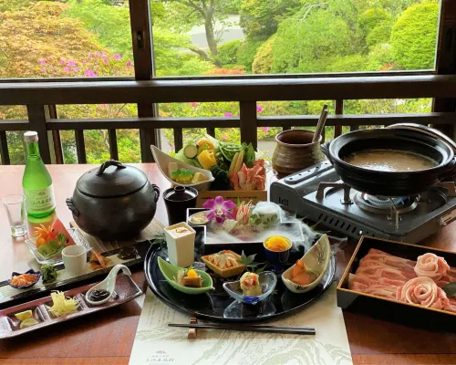 Hakone Kowakien Mikawaya Ryokan تناول الطعام Photos