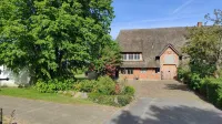 Modern studio apartment under thatch
