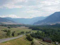 A Little Cabin with Hot Tub in Red Lodge, Montana.