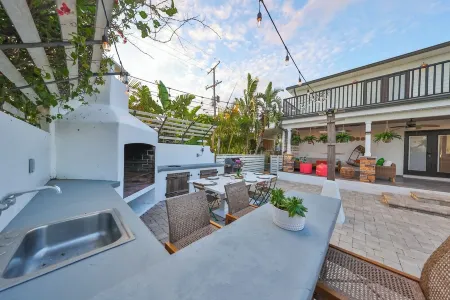 Bali Resort Home with pool, putting green, golf simulator, game room