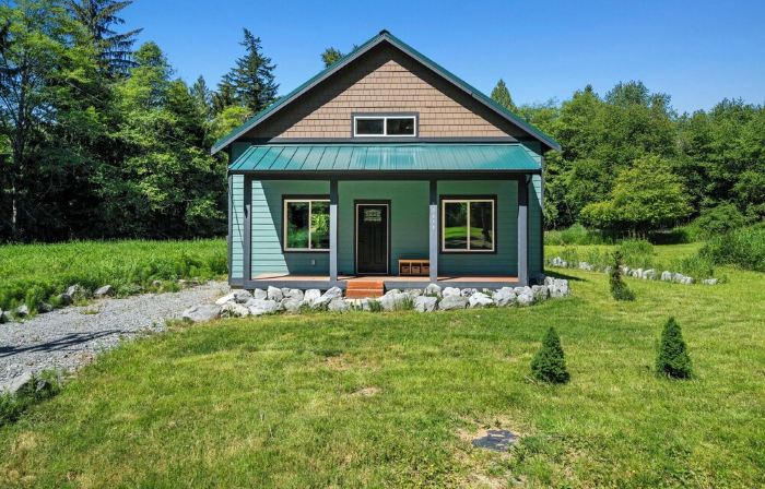 Cabin at Rainier: New-AC-WiFi-Lg. Yard