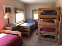 Rustic Bunkhouse with canyon views.