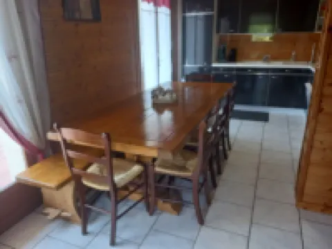 CHALET GERARDMER renting the ground floor of 90 m2 plot of 3000m2