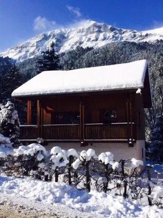 CHARMING CHALET 8 PERSONS EXCEPTIONAL PANORAMA ON THE DOME OF Miages,
