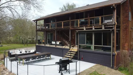 River House, kayak, fishing, king beds, riverfront