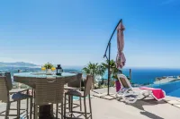 Amazing modern villa with heated pool and breath taking view