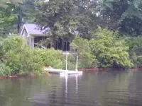 Grey Cabin with Sauna on Lake Monomonac