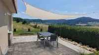 "Little time out" - fantastic view of the Franconian countryside - ideal for bikers.