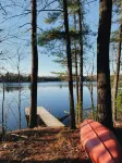 Cabin in the woods with hot tub and lake views. Pets welcome! Close to Nordic.