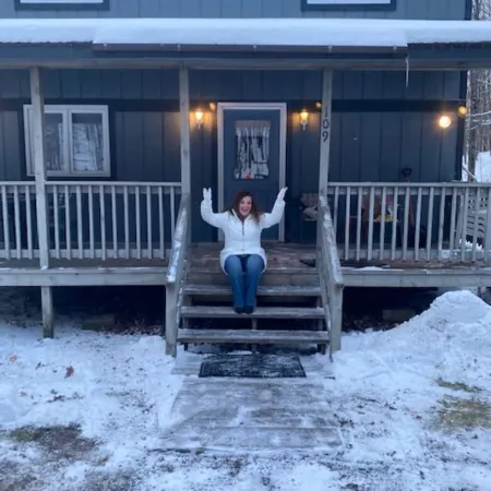 Cozy Chalet at Ski Brule Mountain ski resort in Iron River MI