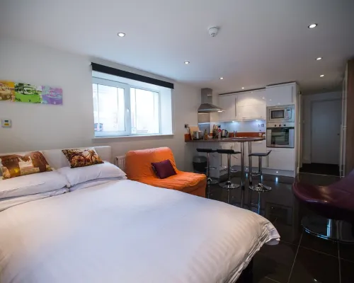 The perfect Woolacombe Beach studio for couples and small families. ウーラクームのホテル