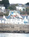 Crows Nest: a modern apartment in the centre of St Mawes with stunning sea views