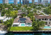 Sunset 4BR Waterfront Villa in Golden Isles w/ Heated Pool & Spa Hotels in Hallandale Beach