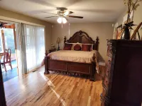 7. gorgeous creekfront lodge