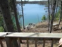 Incredible sunsets over pristine Loon Lake Hotels in Big Creek Township