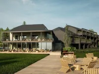 Nice Lodge with a View on a Natural Resort Hotels in 