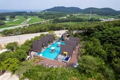 Pohang Peridot Pool Villa N Pool Glamping Hotels near Hwajin Beach